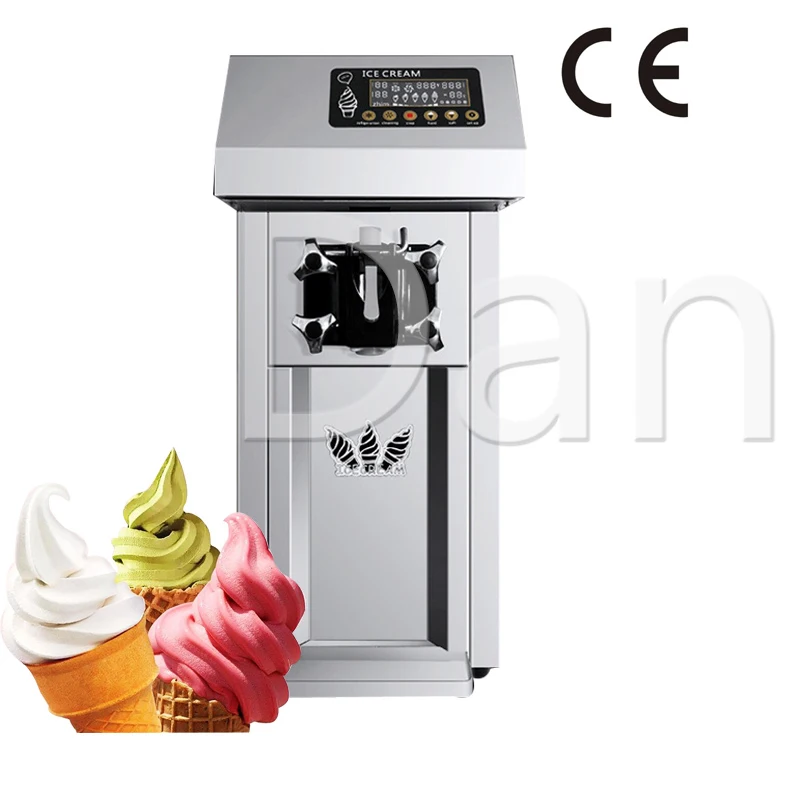 Commercial Multifunctional Ice Cream Machine, Automatic Small Portable, Convenient Milk Sundae Machine