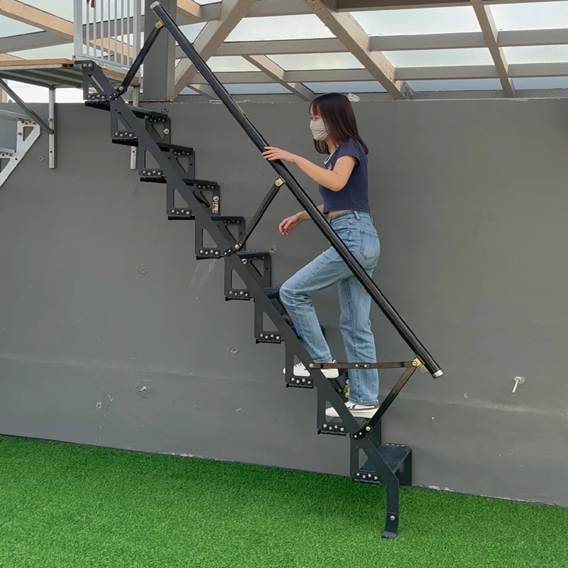 Dachboden einziehbare unsichtbare Wand-Klappleiter für den Haushalt