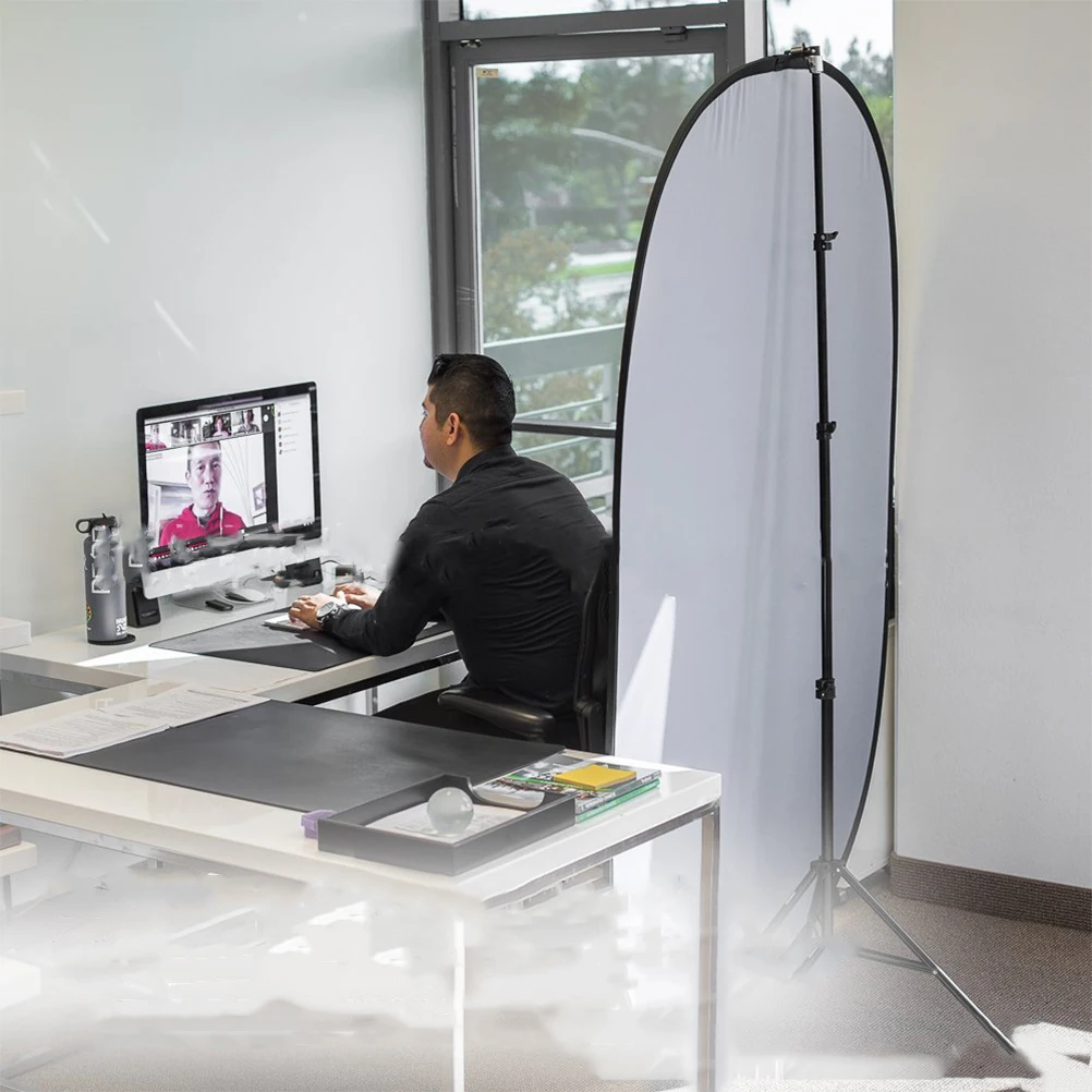 

3pcs Reflector Holder Bracket 17Mm Hole Black For Light Stand Easy Assemble Safety Spring Clip Photography Studio Background