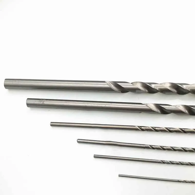 2-6mm HSS Rotary Drill Bit Set 160-300mm Extra Long Straight Shank Steel Rotary Auger Head Kit For Electric Metal Woodworking image 4