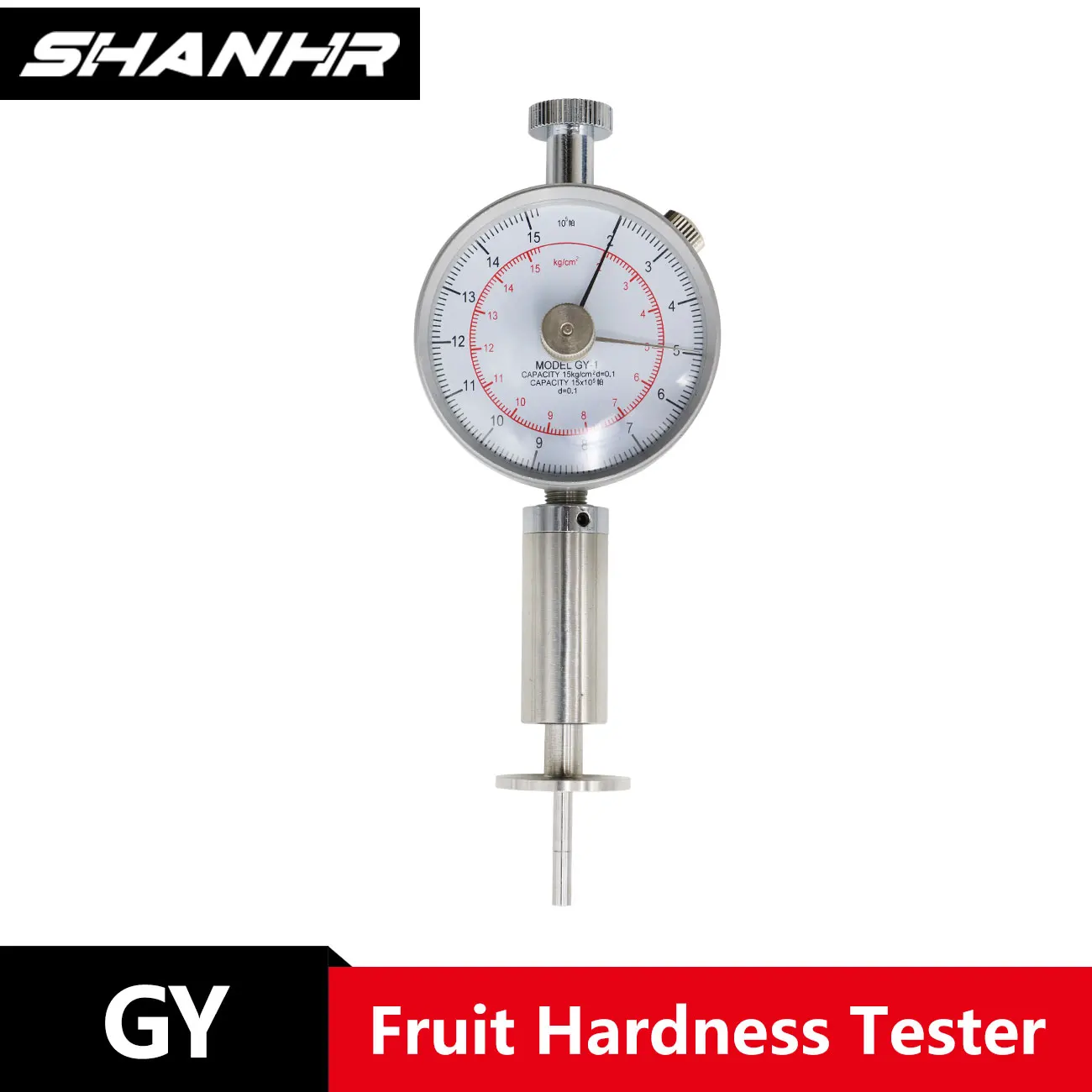 SHANHR GY-3 Fruit Sclerometer Penetrometer Fruit Hardness Testers