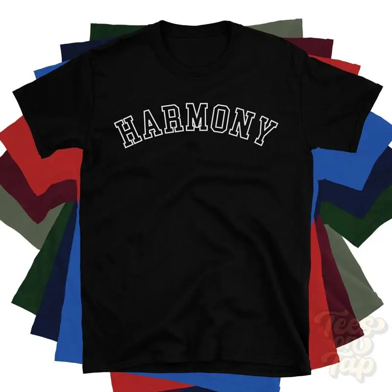 HARMONY T-SHIRT RETRO VARSITY STYLE south carolina york edgefield