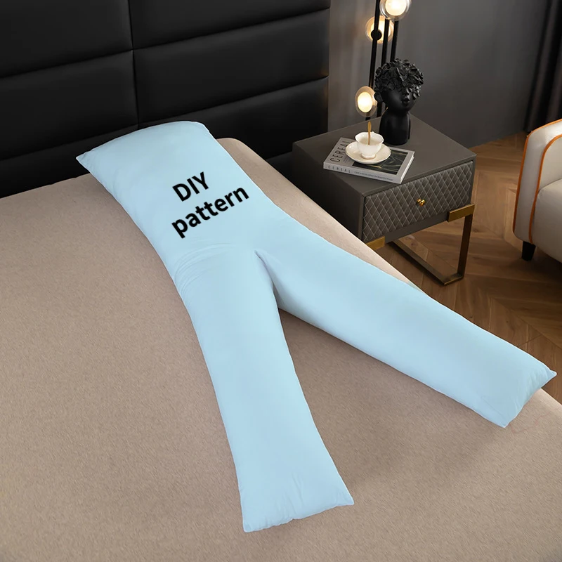Federa Anime personalizzata Fai da te Stampa fronte-retro Regalo Otaku Per adulti Dakimakura Federa per gambe divise Puntelli da palcoscenico drammatico