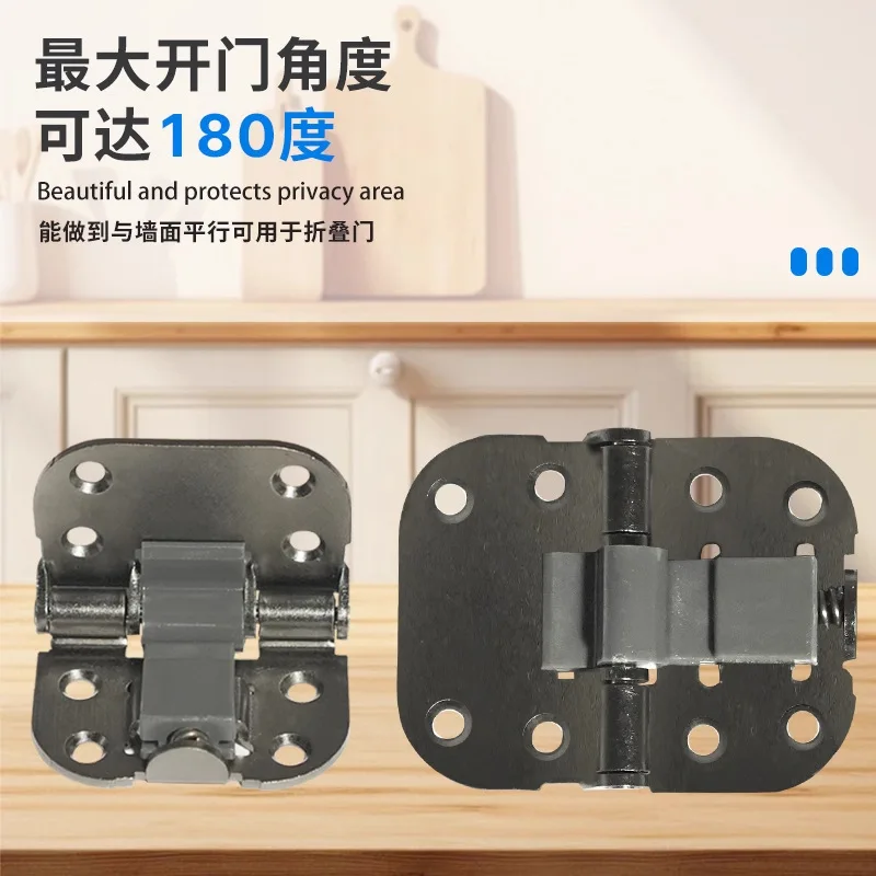 Panax notoginseng folding door hardware accessories open sliding door crane pulley slide rail room door kitchen bathroom track