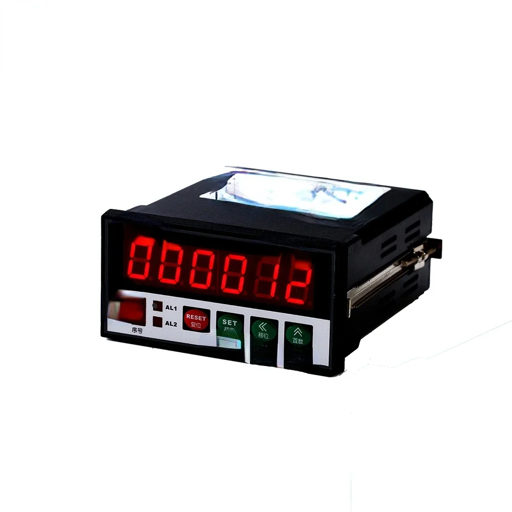 Amazon hot selling 6 digit digital programmable counter length meter yard with rotary encoder measuring wheel instrument