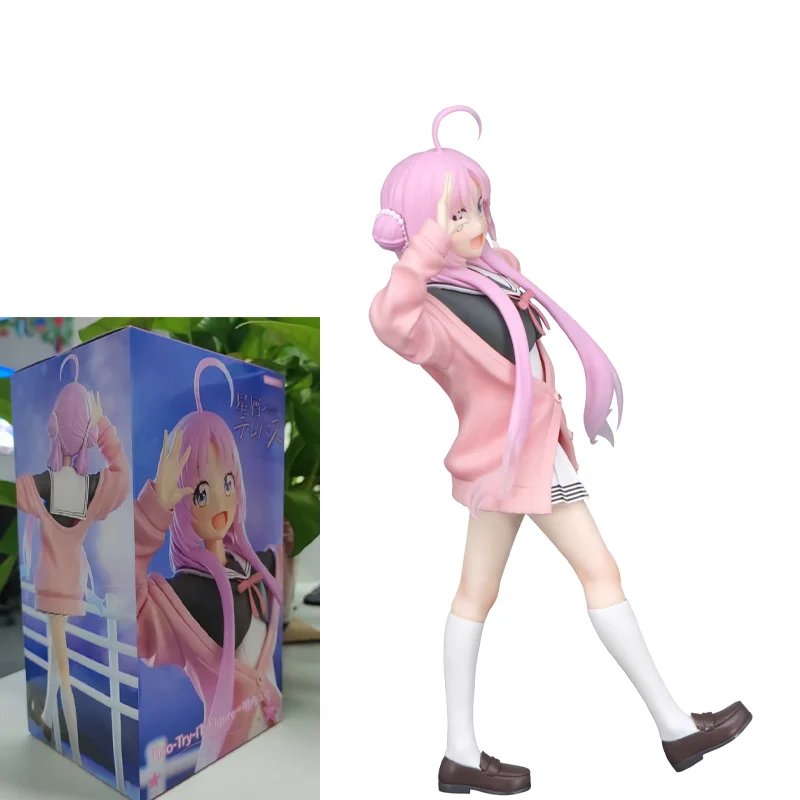 

В наличии оригинальная фигурка Furyu Trio-Try-It Hoshikuzu Telepath Meina Yu из ПВХ, новая и нераспечатанная фигурка, модель коллекционного орнамента, игрушка в подарок