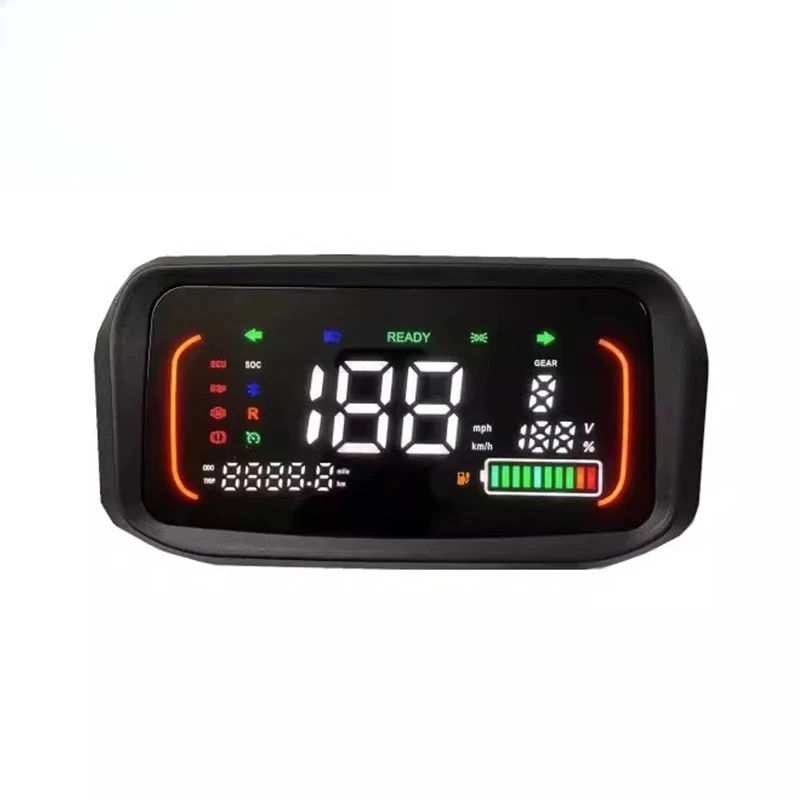 EM150 180A Phase 490A Sine Wave BLDC Controller with N7 N1S Display Speedometer For 3-4kw Motor Power