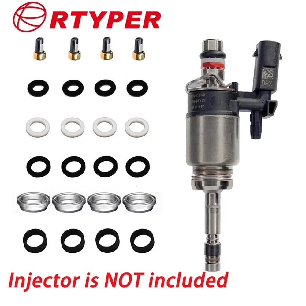 1/4 Set GDI Fuel Injector Repair Kits For 04E906036AP 04E906036AD For Volkswagen Taigun Golf Audi A1 S1 A3 Seat Skoda 1.5 TFSI
