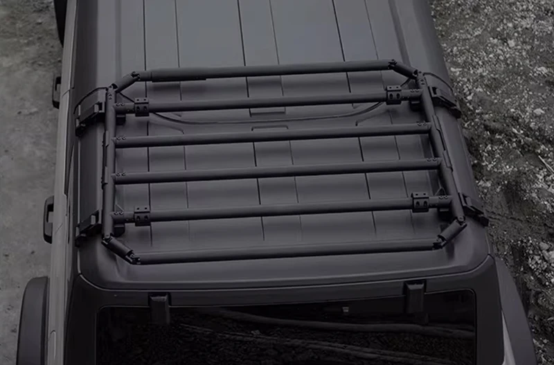 for Ford Bronco 2021 2022 2023 2024 Roof Platform Kit Top Roof Rack Off-road Exterior Parts Side Window customer