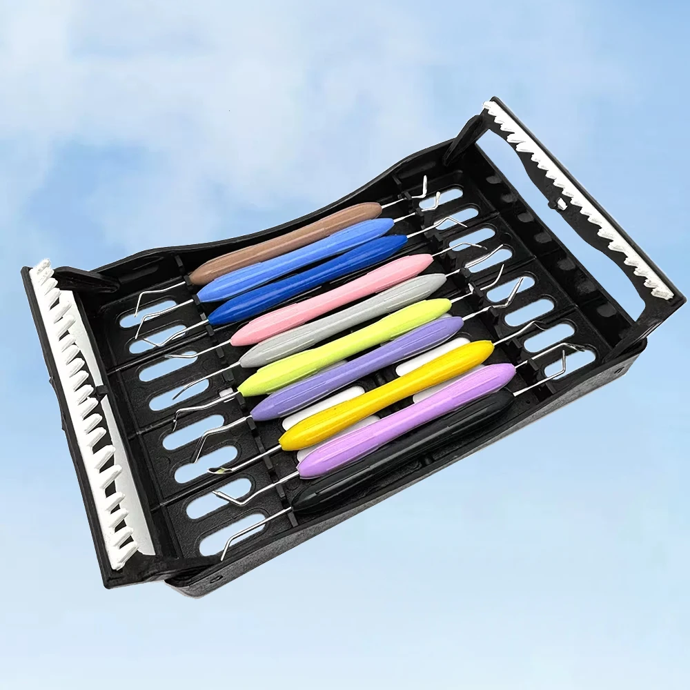 

10 шт., стоматологические шпатели из смолы, силиконовый набор, стоматологический инструмент, наполнитель из композитной смолы, набор инструментов для эстетического восстановления стоматолога