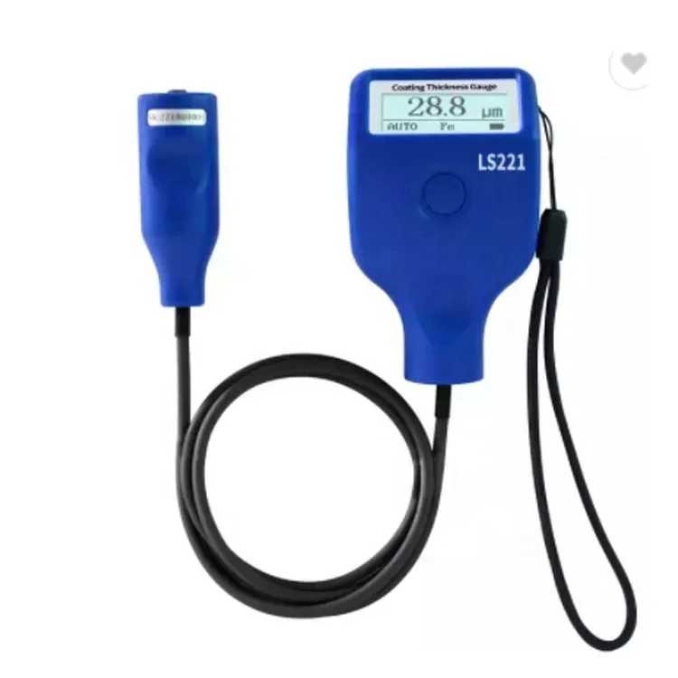 LS221 Separate Probe Dry Film Thickness Gauge Measure Non-Magnetic Paint Coating Fe&NFe Substrate Eddy Current Testing Meter