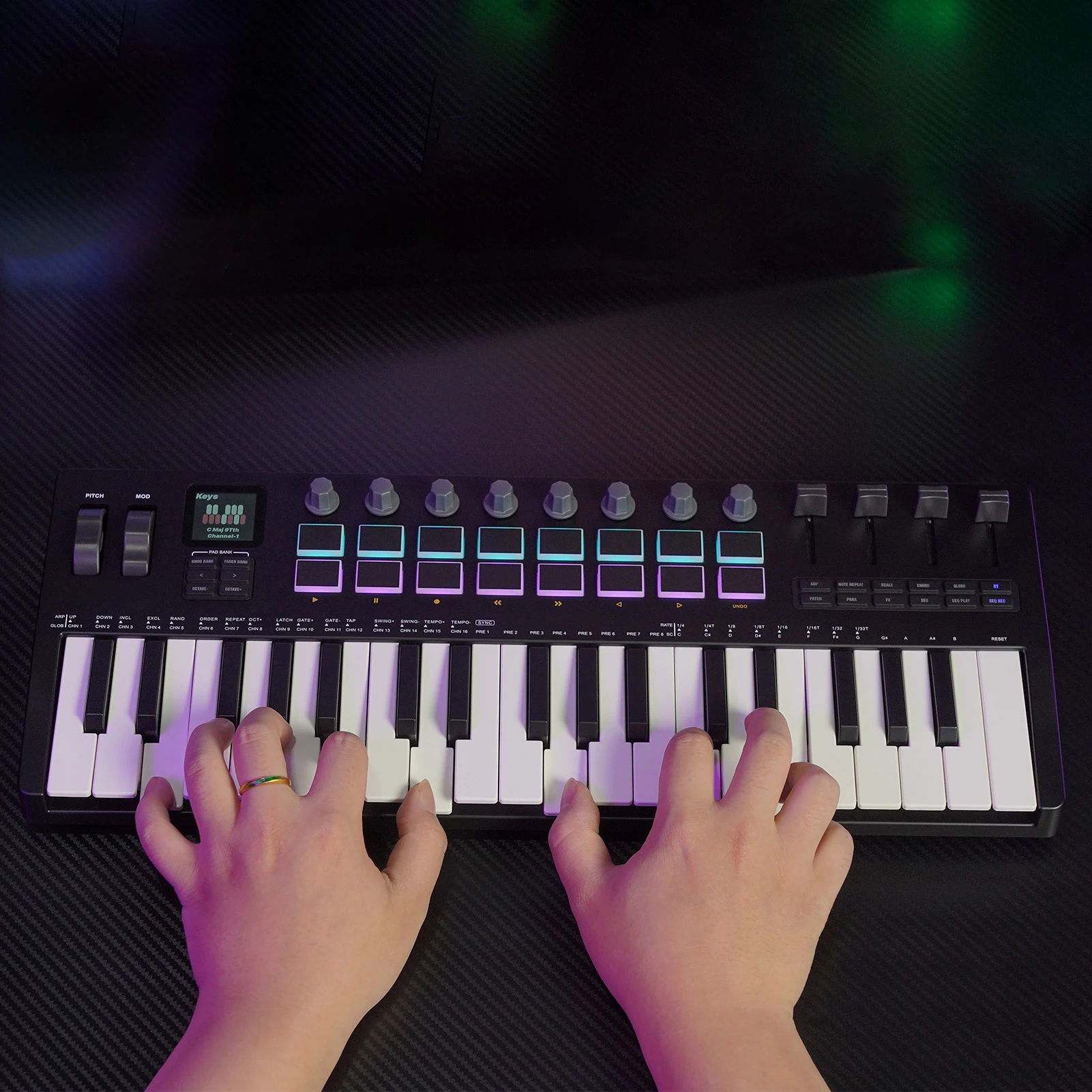 M-VAVE 37 Key Midi …