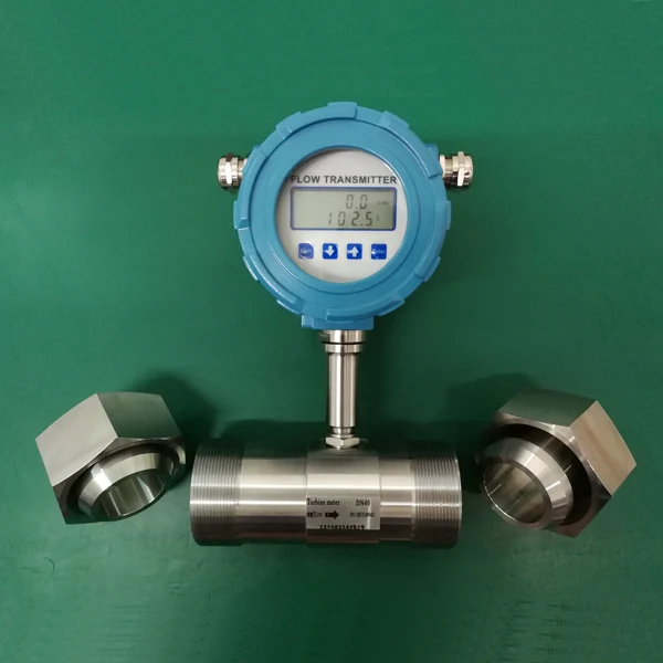 High-pressure new hydraulic oil lubricated Huangshi brain heavy mineral fuel oil silicone oil kerosene turbine meter pulse