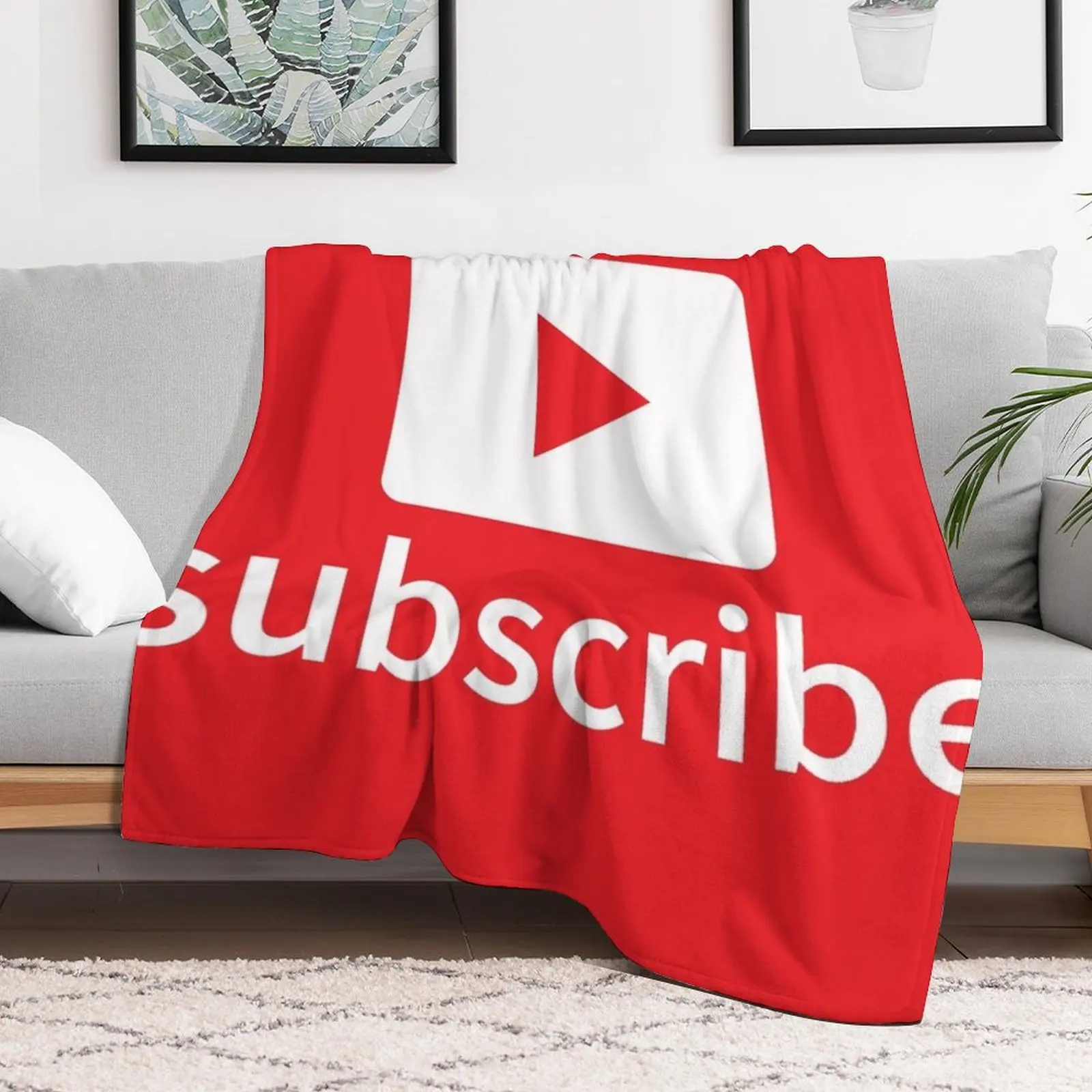 Subscribe Throw Blanket Comforter Quilt Blankets