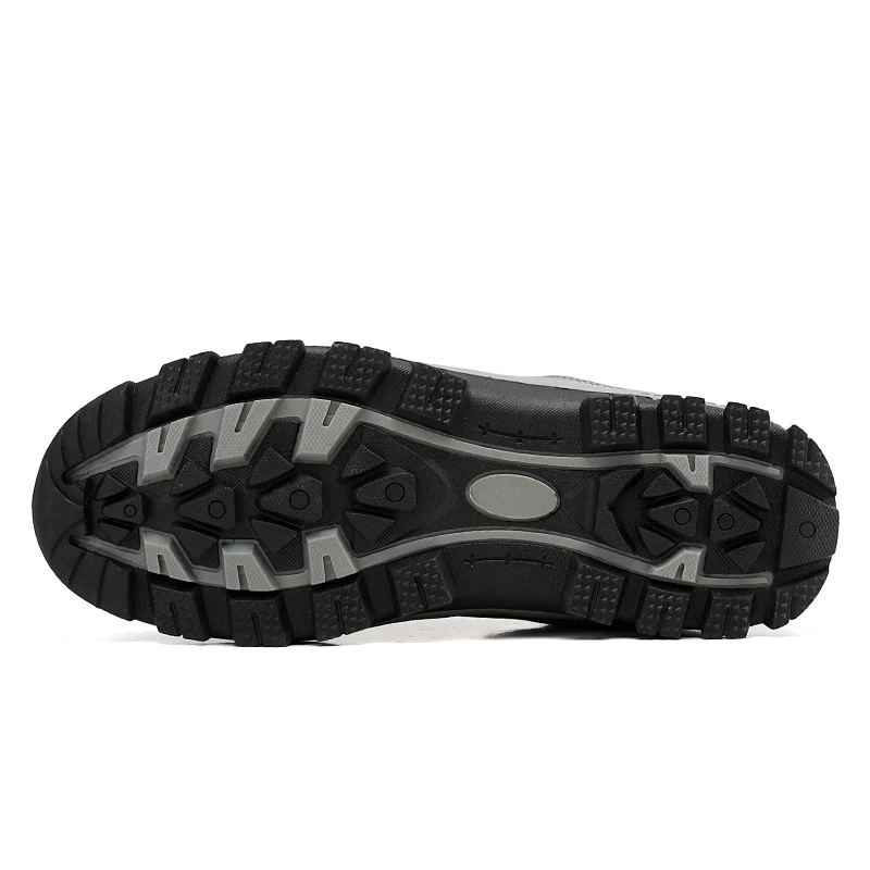 Sapato de montanhismo impermeável masculino, sapatilhas para caminhadas na neve, antiderrapante, esportes ao ar livre, original, inverno, 2024
