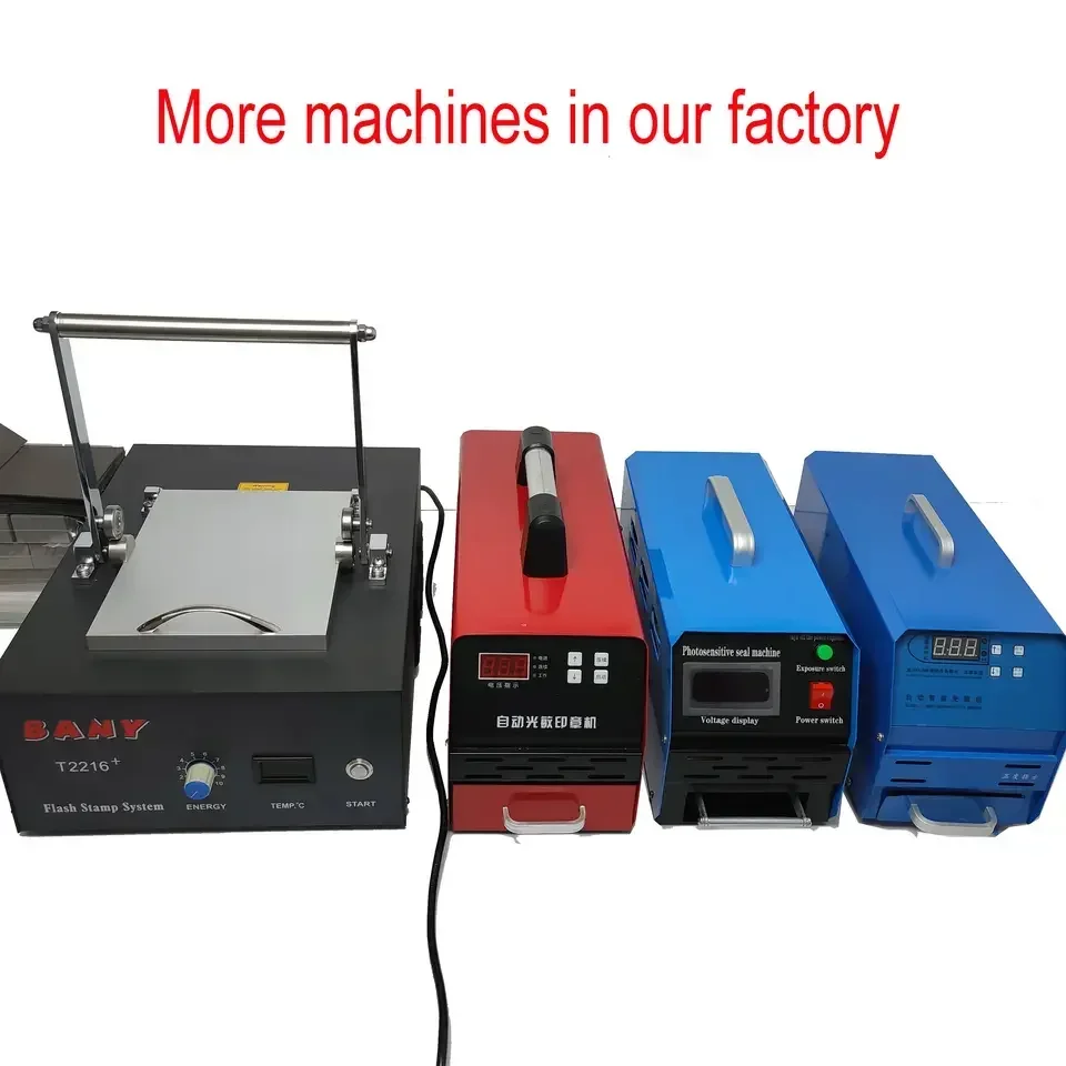 220V 110V Full Automatic Rubber Photo Sensitive Flash Stamp Machine Seal Maker sigillo fotosensibile che timbra le macchine