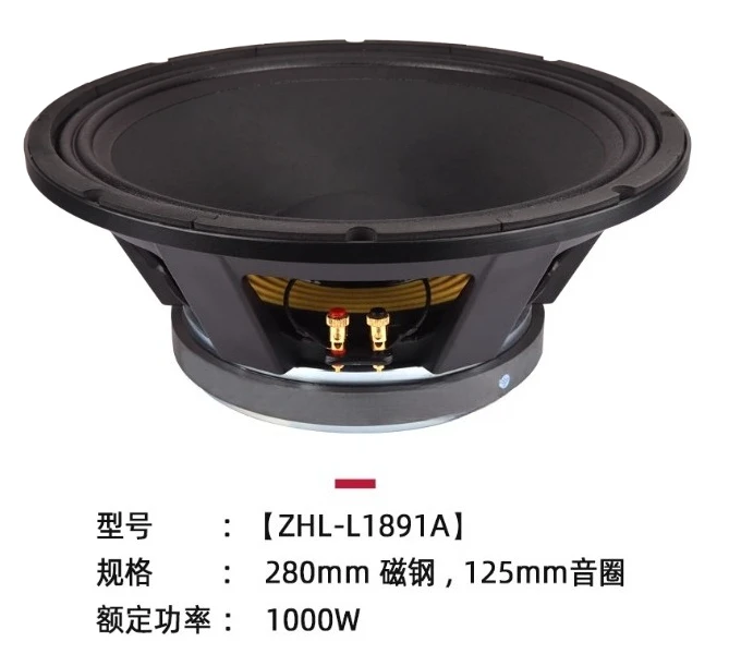 Professional 18-Inch 4000W LPS Woofer - High-Power Speaker for Stage, Bar & PA System Audio