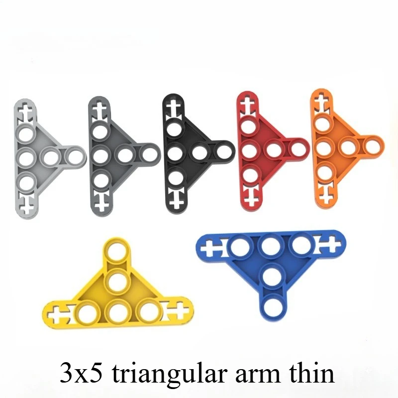 1/5/10 PCS Technical Liftarm Thick 3x5 Bricks Toys MOC Building Blocks Modeling Brick Accessories Particles Mechanical Science