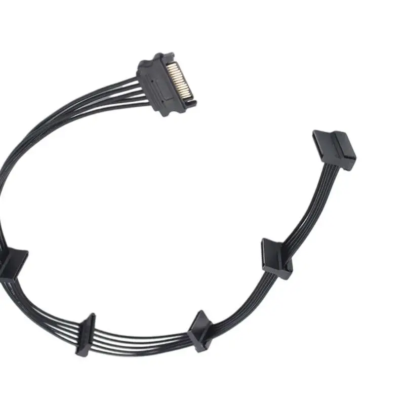 Y1ub Ide Ekspansi Penyimpanan Sederhana ke Power Splitters Kabel Meningkatkan Kapasitas Penyimpanan 18awg Metal Wire Untuk