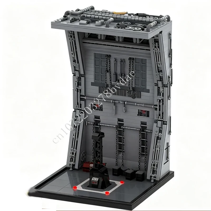 2106PCS TIE Docking Bay Space War Military MOC SpaceShip Battle Architecture  Assembly Christmas Birthday Toy Gift for Kids Ages