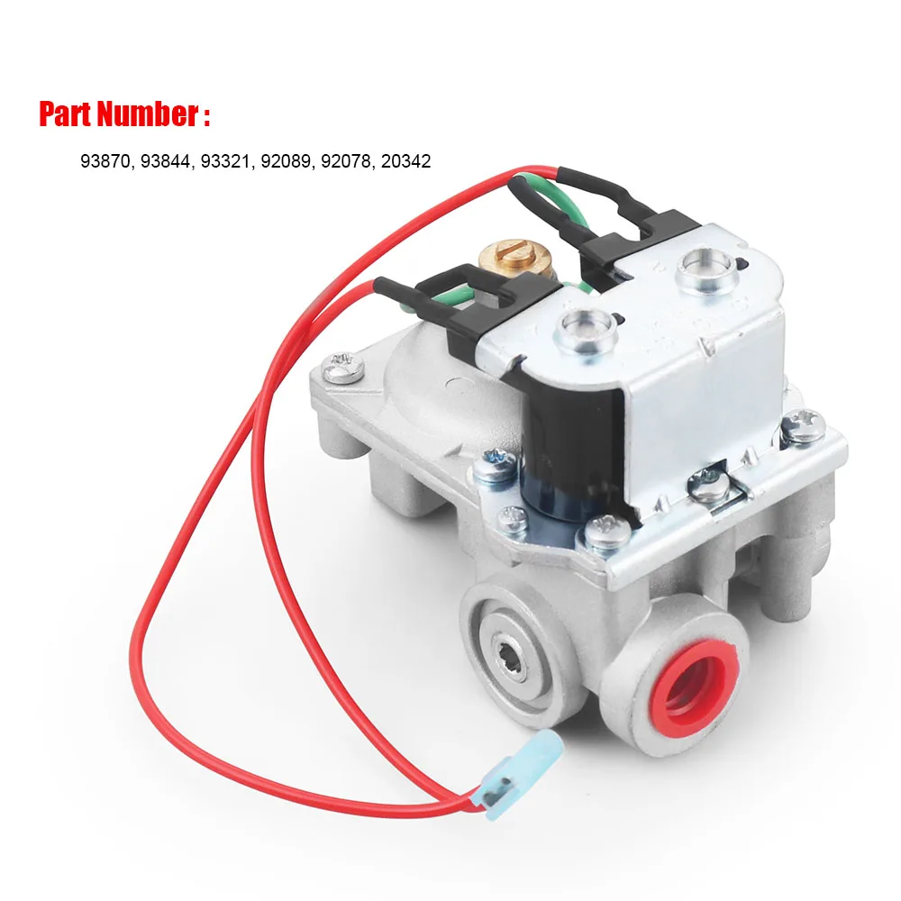 Atwood 6-10 Gal 온수기 가스 밸브(조인트 없음) 93870 93844 93321 92078 BZA01C 93321R 가스 솔레노이드 밸브