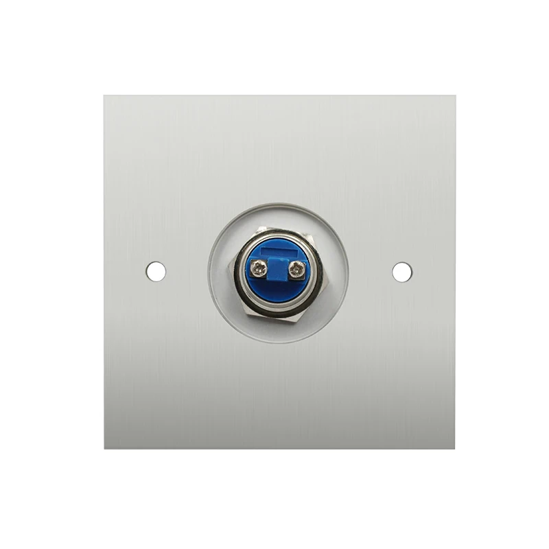 Aluminum Alloy Access Control Switch Model 86 Waterproof Self-resetting Doorbell Switch Automatic Door Opening Button