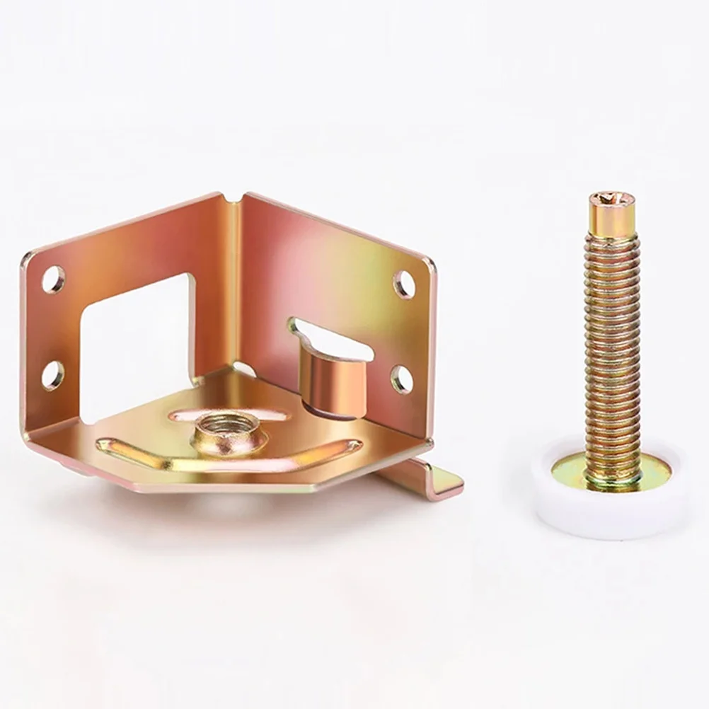 調整可能で頑丈なフットレベラー,フットパッドのレベリング,家具用脚,ベンチレベラー,作業台のネジ,4個