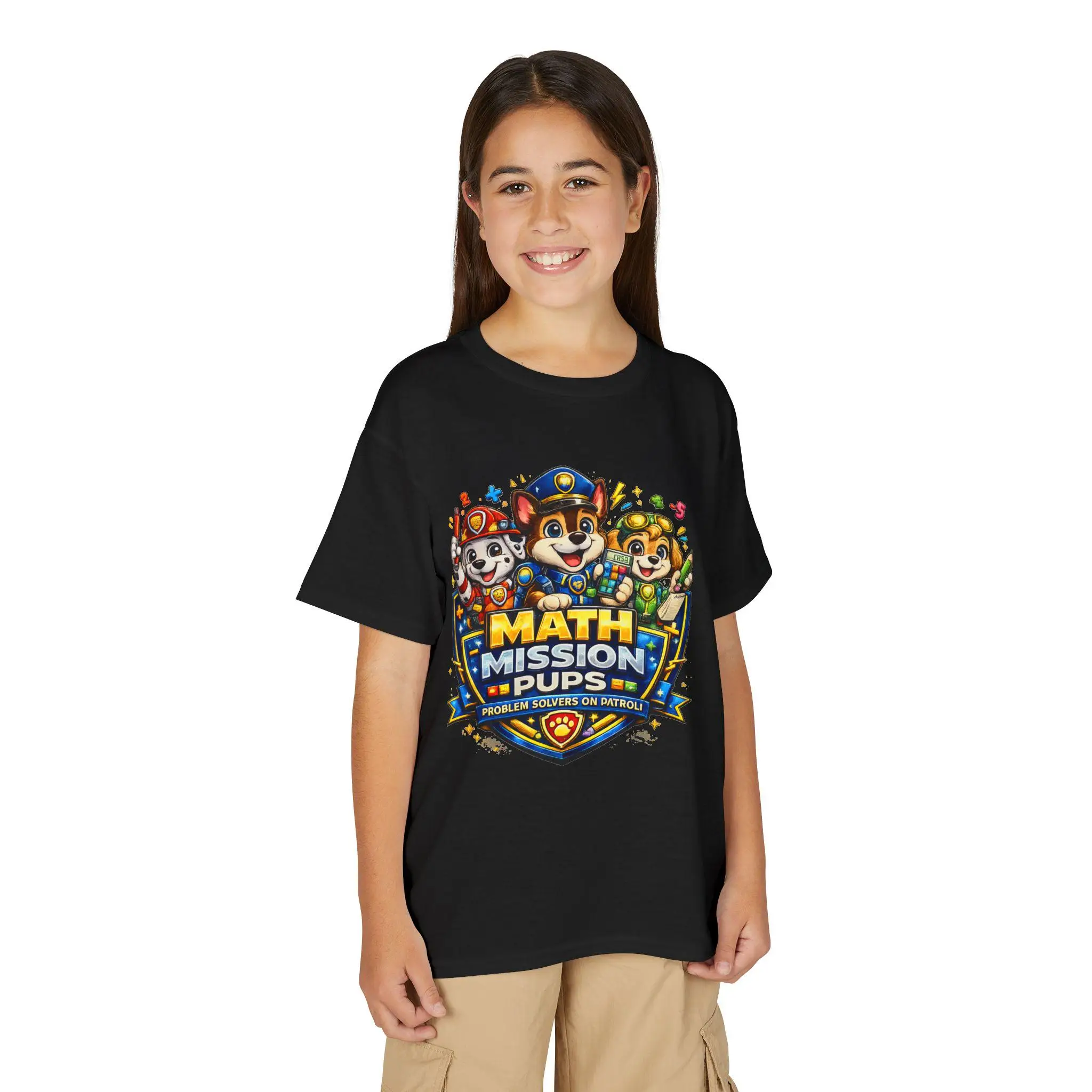 2026 Paw Patrol Custom Parent-child Pure Cotton T-shirt, Comfortable, Breathable, High-quality Ins Y2k