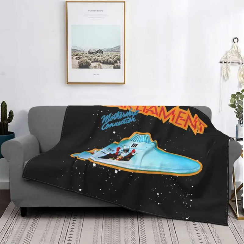 Parliament George Clinton Mothership Connection Blanket Velvet Raschel Lightweight Sofa Dedicated Decorative Sofa