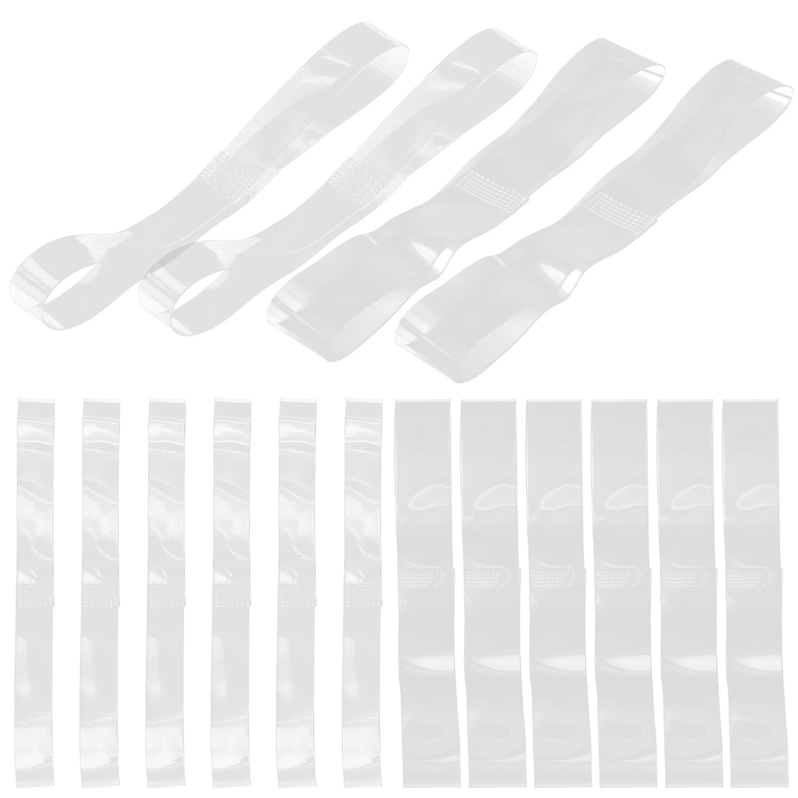 8 أزواج من أشرطة الكعب المرنة الشفافة المتينة تثبيت أربطة الأحذية عالية الكعب المضادة للانزلاق استبدال الملحقات حزام الحذاء #5