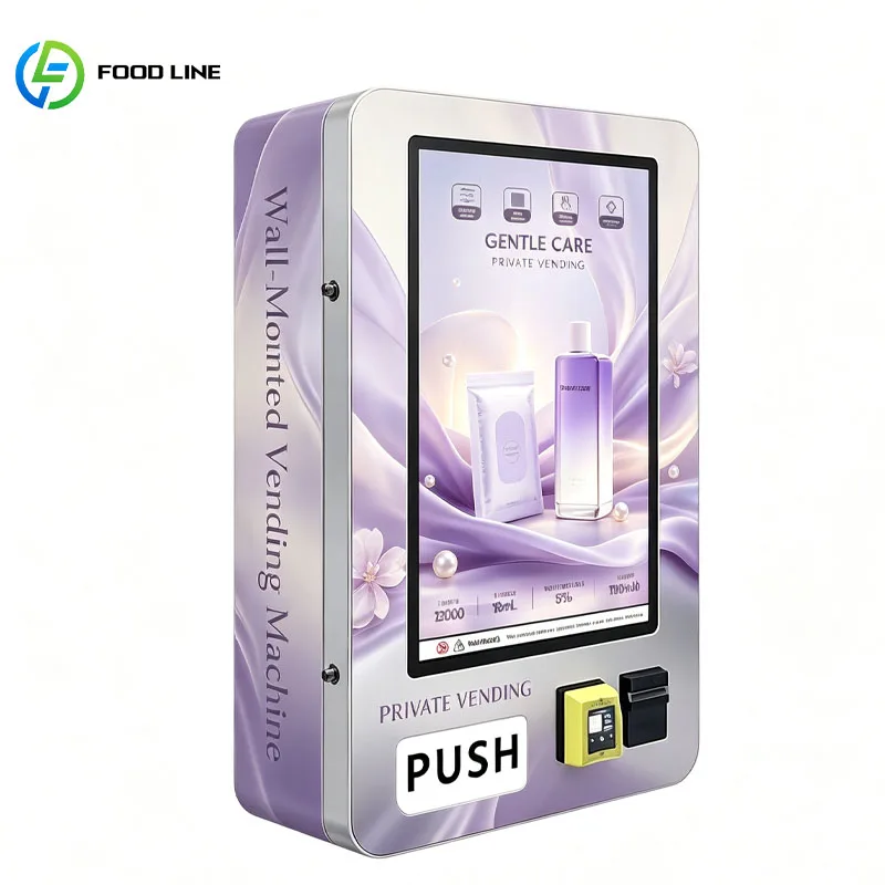 Self Service Vending Machine Compact Wall Mounted Retail Solution for Daily Necessities Customized