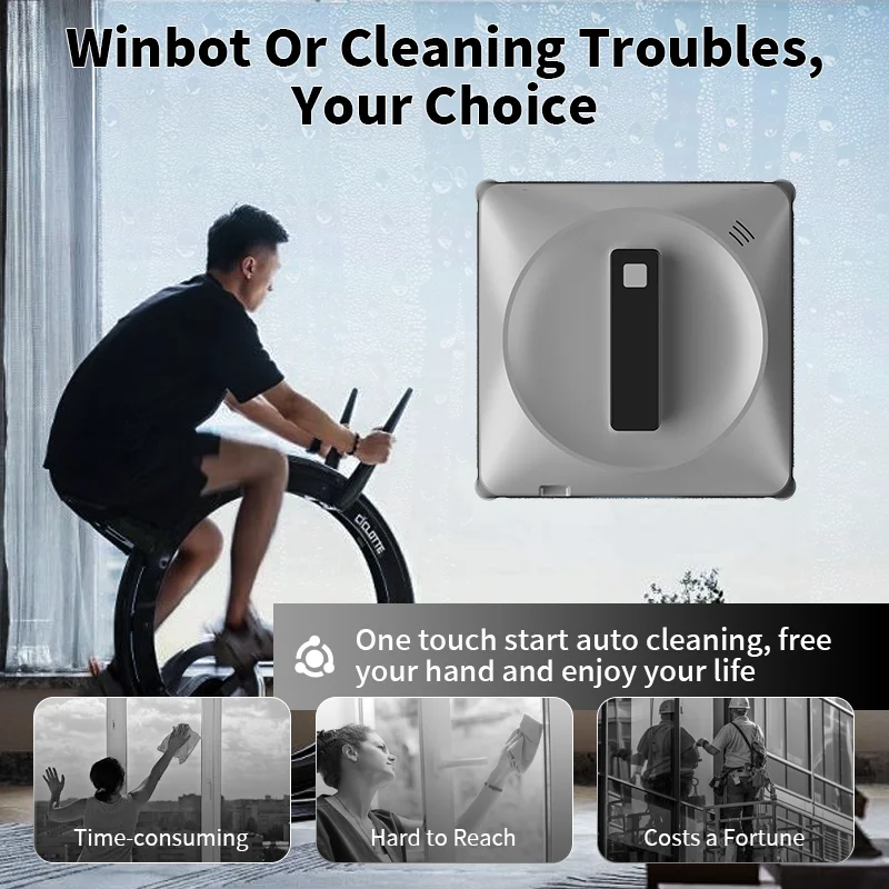 

Робот-пылесос для окон/пылесос, интеллектуальная бытовая техника, автоматическое устройство для очистки стеклянных окон