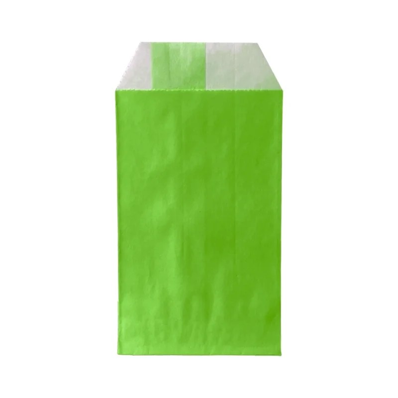 50 stuks mini veelkleurige kraftpapieren zakjes – effen kleur geschenkzakjes voor bruiloften, feesten, uitnodigingen en groet