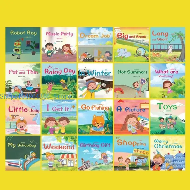 

5asd Aged 2-5 Bedtime English Story Book Suitable for Children Early English Learning