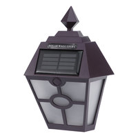 Retro Wall Solar Powered Outdoor Lights Waterproof Garden Yard Solar Powered Garden Lights Decorations LED NiMH