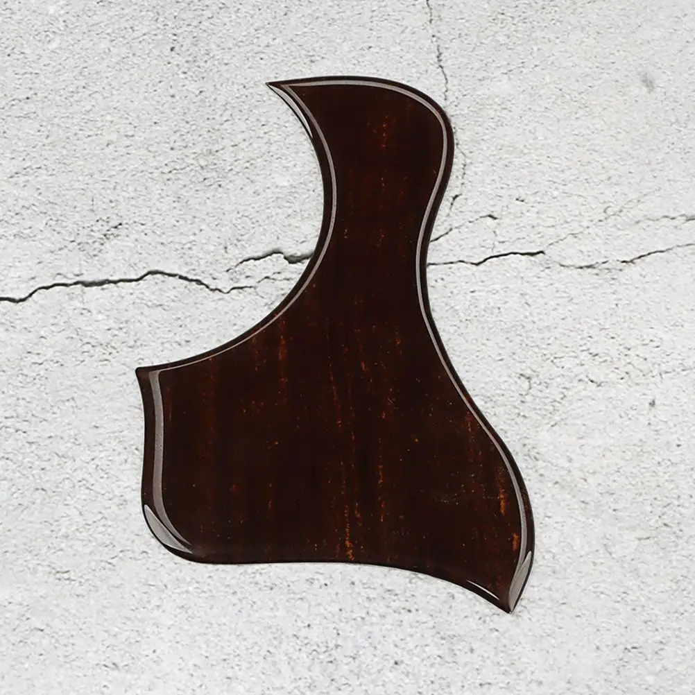 

Guitar Pickguard Decor Key Thick Folk Sticker for Acoustic Protector Wood Grain