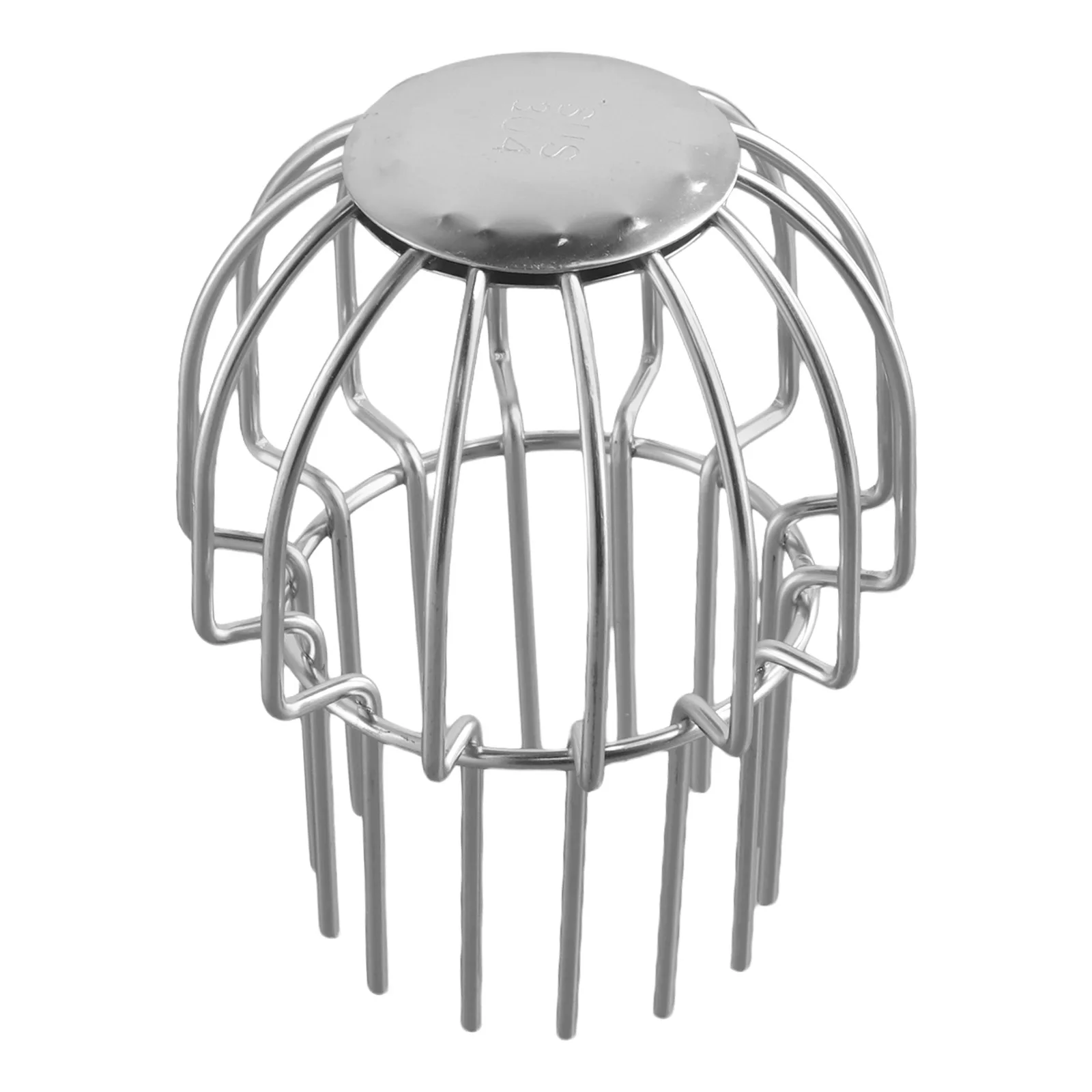 

Outdoor Terrace Drain 110mm Tube 125*130*95mm 4.92*5.11*3.74in Leaf Guard Mesh Cover Clog Prevention Mesh Cover