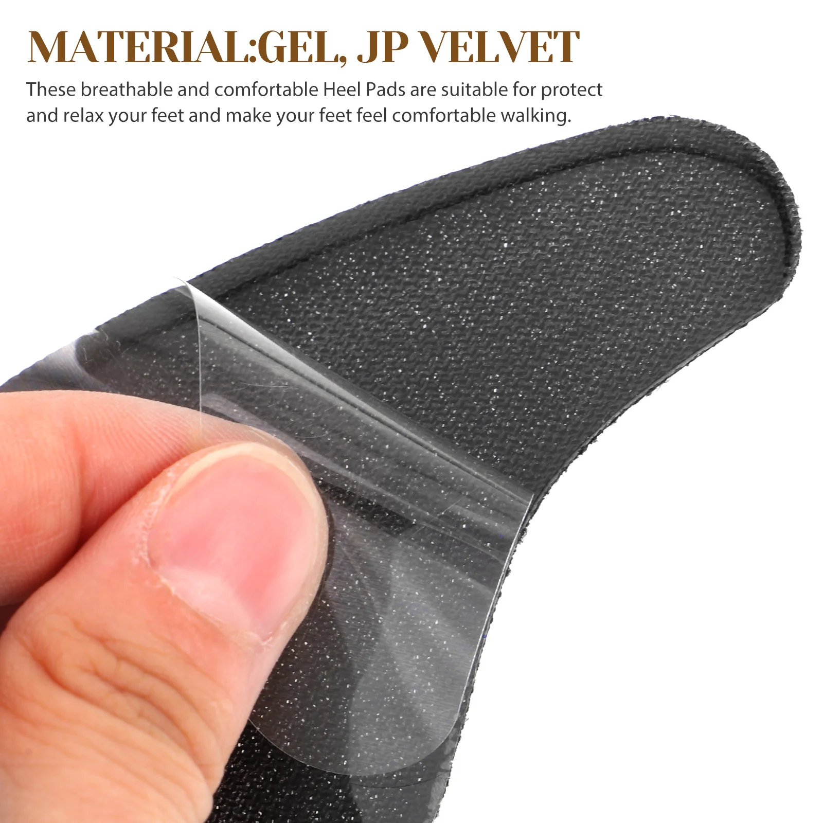 

1Pair Supination Overpronation Corrective Insoles Heel Cushions Shock Absorbing Gel Inserts Foot Pain Relief Supination Insoles