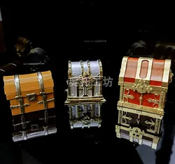 Anime Genshin Impact Teyvat Series Metal Gorgeous Precious Ordinary Treasure Chest Collection Cosplay Costume Props Decor Gift
