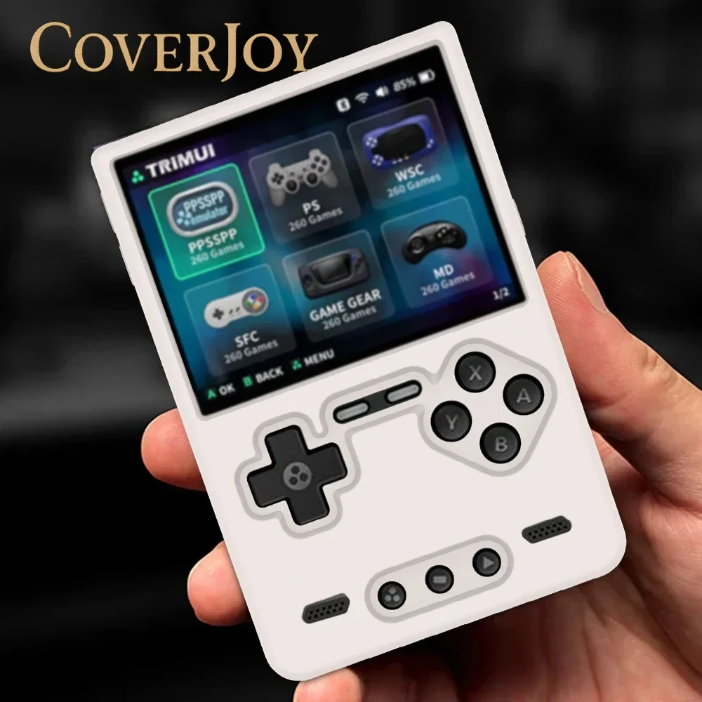 For Trimui Brick Console Soft Skin Case Silicone CaseCover Protective Shell Sleeve Anti-Scratch Protector Game Accessories,