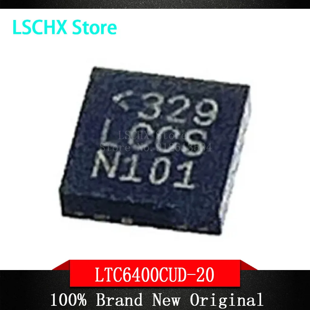 Chipset de LTC6400CUD-20 LCCS LTC6400IUD-20, 1 unidad, 100% nuevo, QFN-16