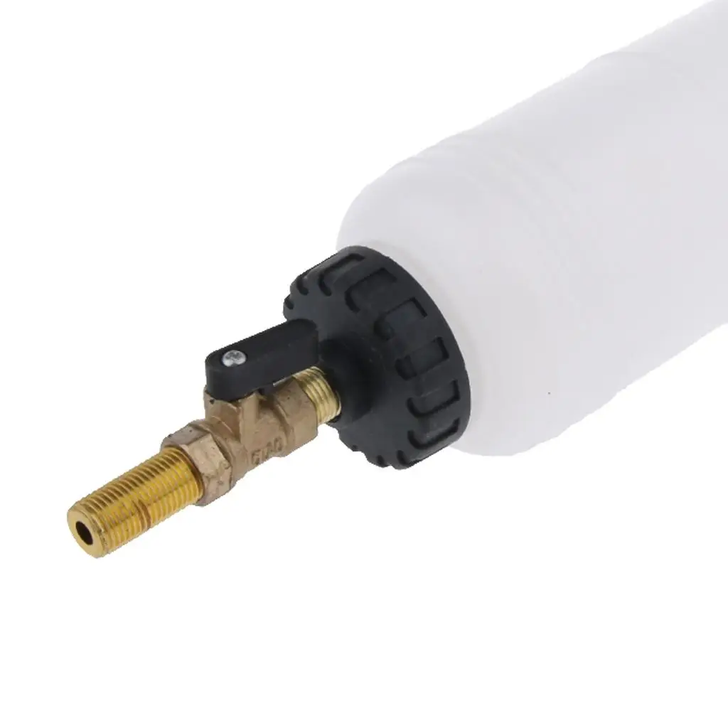 

Automotive Brake Fluid Bleeder Tool Plastic Transparent Hose Garage Kit for Quick One Person Operation