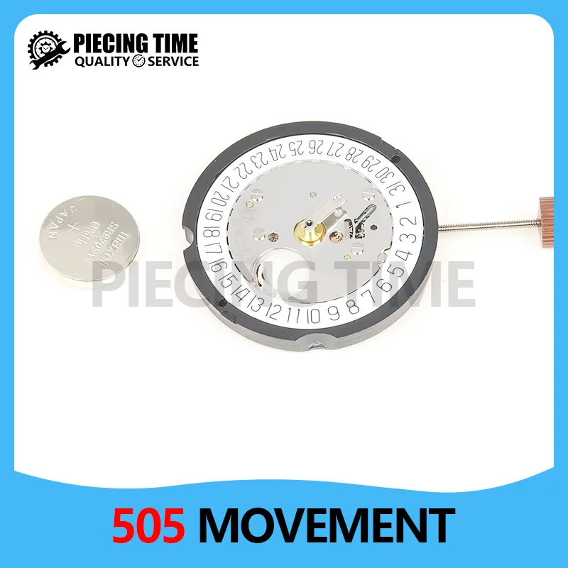 Date 3/6 Watch Movement Accessories Swiss 505 Movement Quartz Movement New RONDA 3-pin Movement Accessories