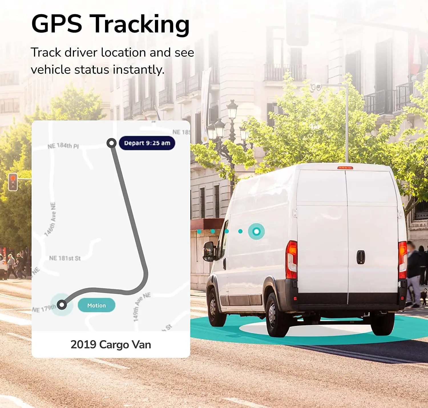 Business Fleet, GPS Tracker for Vehicles, 4G LTE & 5G, Real-Time GPS Tracking, 14-Day Free Trial, Simple Activation, Simple