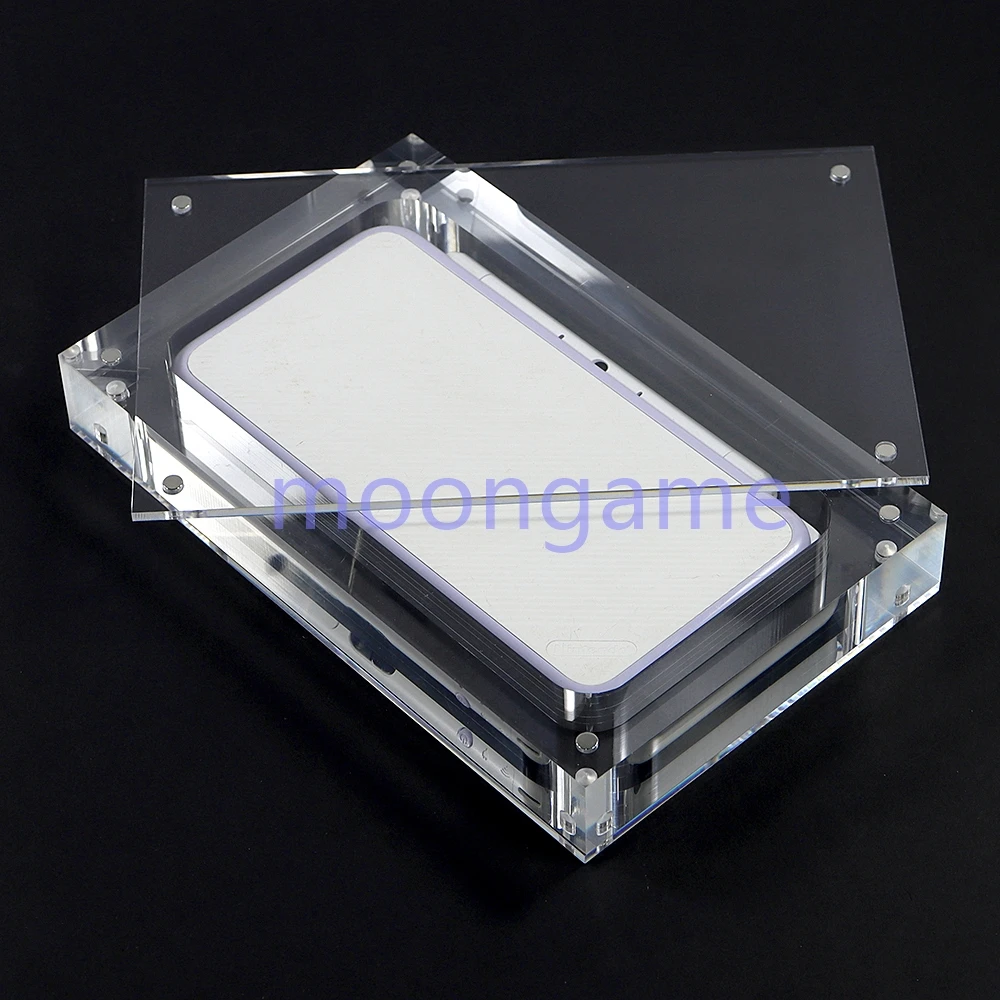 OCGAME 1 Stück Acryl-Display-Schutzhülle für GB GBA GBC GBM GBP GBA SP NDSL New 2DS XL GW Spielkonsolen-Box Hochtransparente Hülle 5