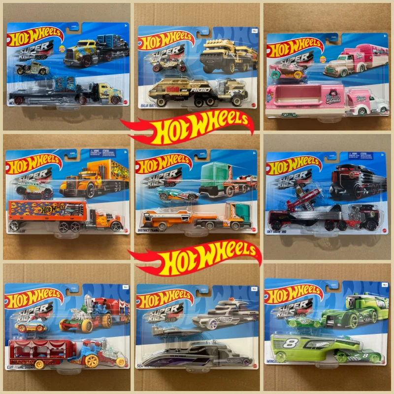 Hot Wheels Transformers Transformerstrack Fleet New Optimus Prime Ultra Magnus Volvo 240 Drift 1/64 Diecast Car Model Toy Gift