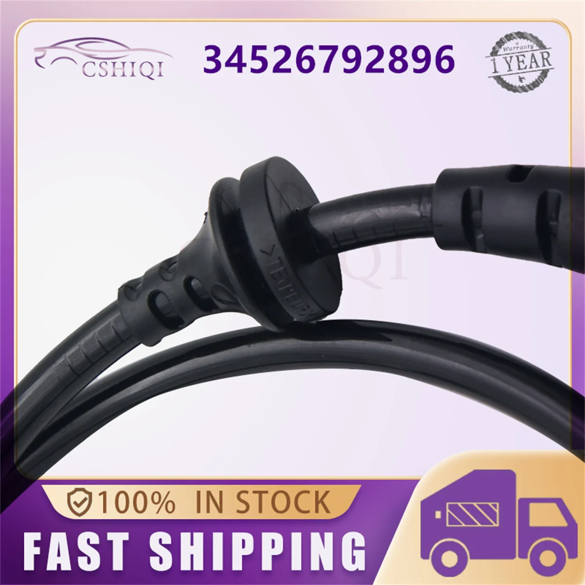 34526792896 34526792897 Sensor de velocidad de rueda delantera izquierda derecha ABS para BMW 320i 323ci 325ci 328i 330xi M3 Z4 Z8 accesorios para automóviles