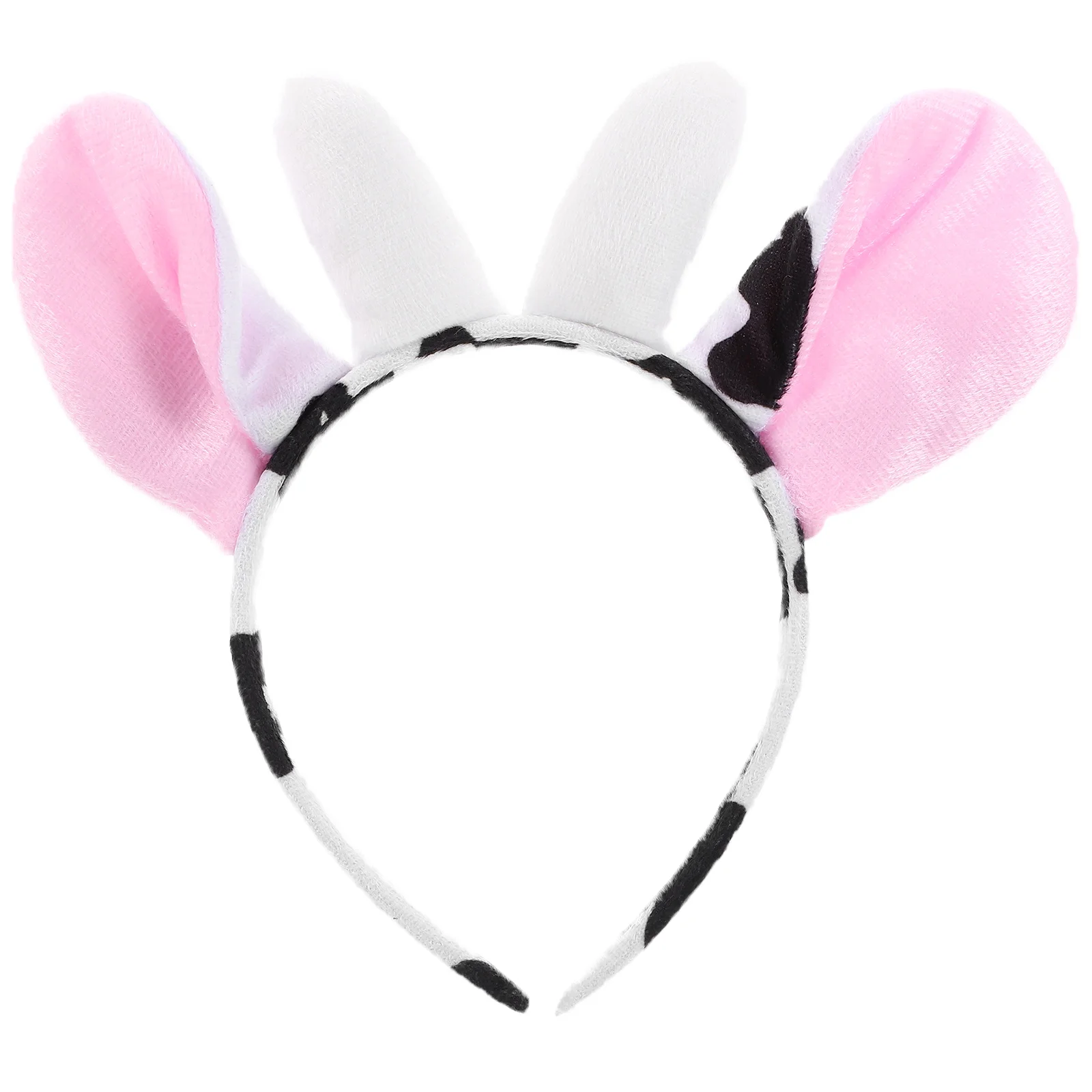 

Adorable Cow Ear Headband Halloween Animal Cosplay Costume Cartoon Cow Ear HairBand kids Headband Party Dress Up Hair Accessory