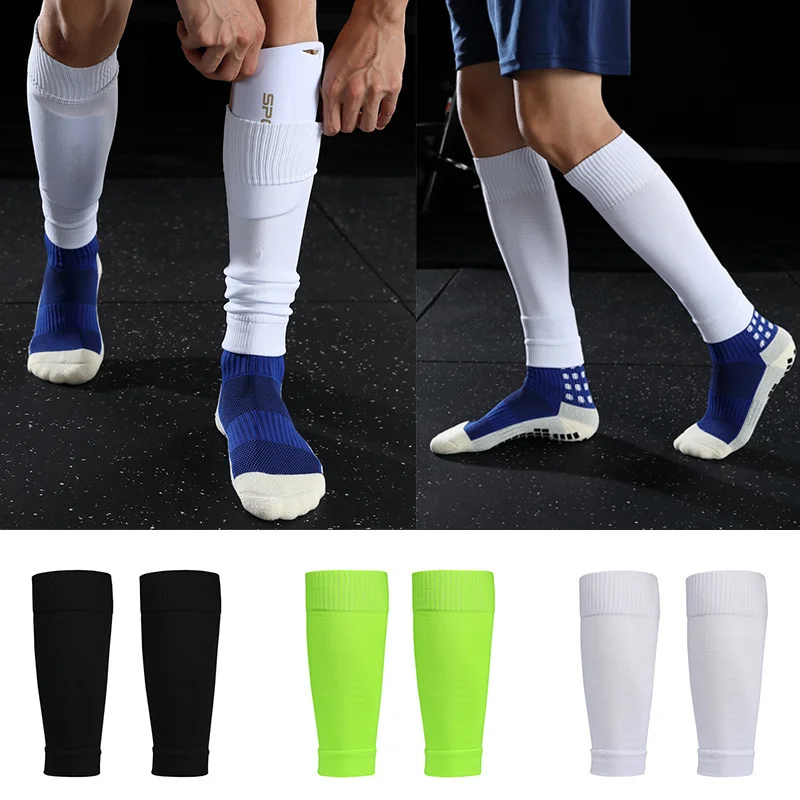 socks youth football Adult bottoming leg single-layer elastic cover sports socks competition professional protective leg cover