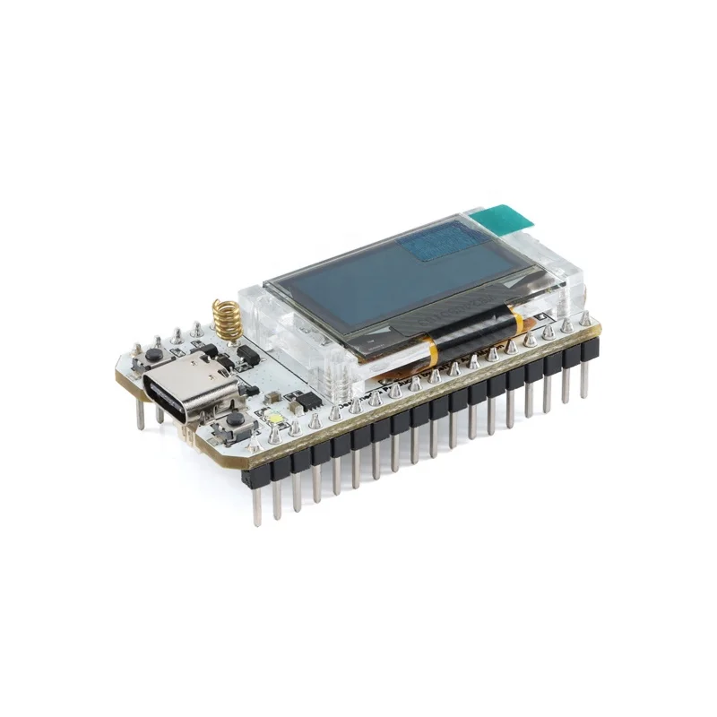New 868 915MHz 0.96 Inch Ble OLED Display WIFI LoRa SX1262 ESP32 Internet of Things LoRa Module ESP32 Development Boards